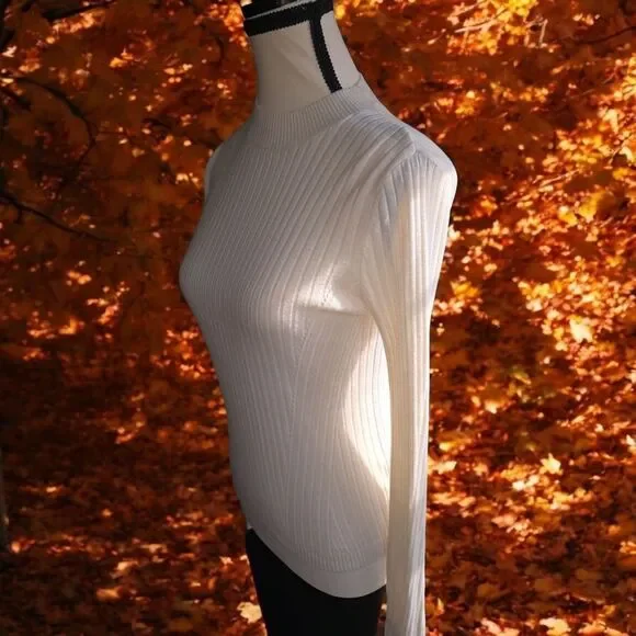 Garage Ribbed Knit Sweater - Picture 2 of 4